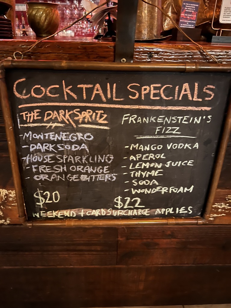 Drink specials